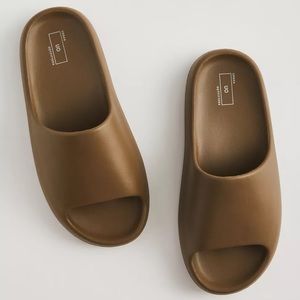 Brown Urban Outfitters EVA Slide Sandal